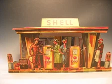 SHELL Gas Station * Box for Gama Cadillac 300 * High Quality Print *
