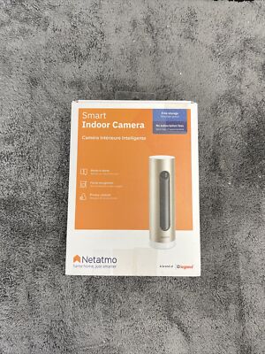netatmo Welcome Wi-Fi Smart Überwachungskamera GesichtserkennungGold B-Ware