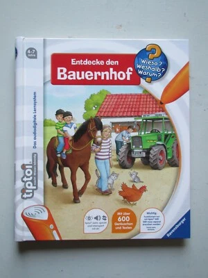 TipToi Buch Entdecke den Bauernhof Audiodigitales Lernsystem RAVENSBURGER Wissen - Bild 1 von 4