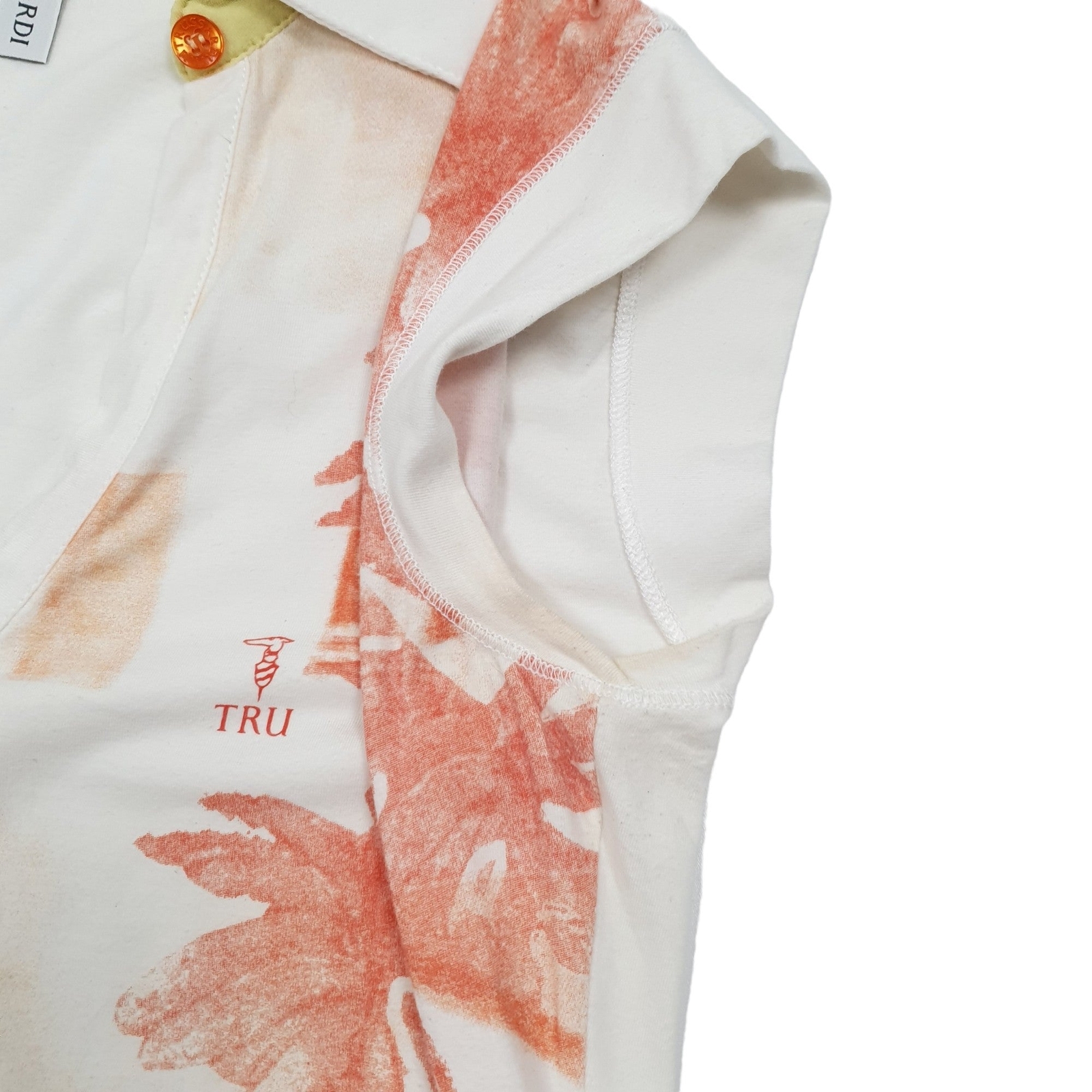 TRUSSARDI White T Shirt Tee Short Sleeve Womens S image 4