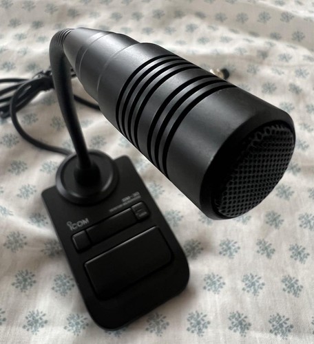 Icom Desktop Stand Condenser Microphone SM-30 Black genuine 30 dB - Zdjęcie 7 z 9
