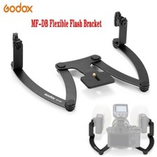 GODOX MF-DB Flexible Flash Bracket for MF12 with Dual Flash Mount 360 Rotatable