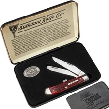 CASE XX KNIFE - {NEW} STANDARD KNIFE CO. GIFT SET - ONLY 350 MADE - 4 1/8" - USA