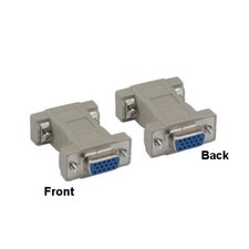  x10 HD15 Female to Female Changer Adapter VGA 15Pin Shielded Molded Video