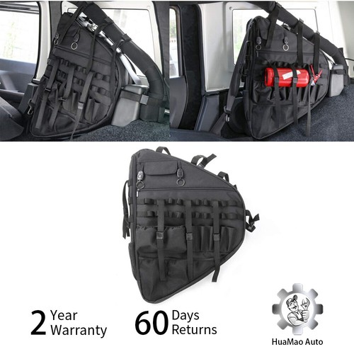 Roll Bar Storage Bag Multi-Pocket Organizer Cargo Bag For Jeep Wrangler JL 2018+ - Bild 1 von 7