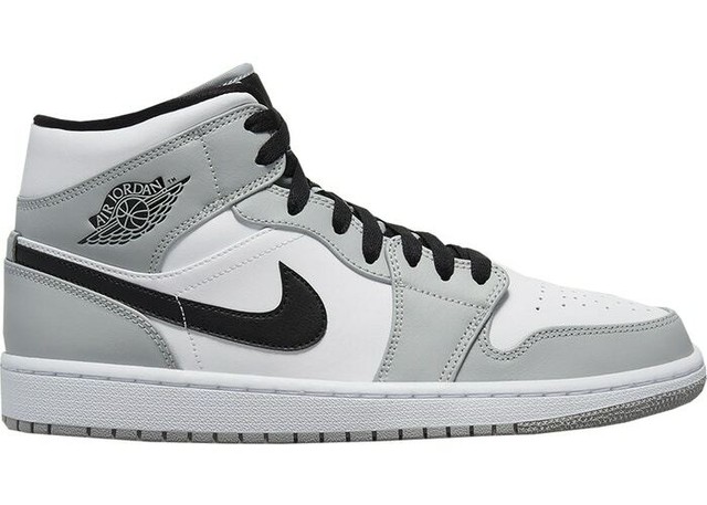 nike air Jordan 1 mid light smoke grey 554725_092 â ÐºÑÐ¾ÑÑÐ¾Ð²ÐºÐ¸ ÑÐ°Ð´Ð¾Ð²Ð¾Ð´