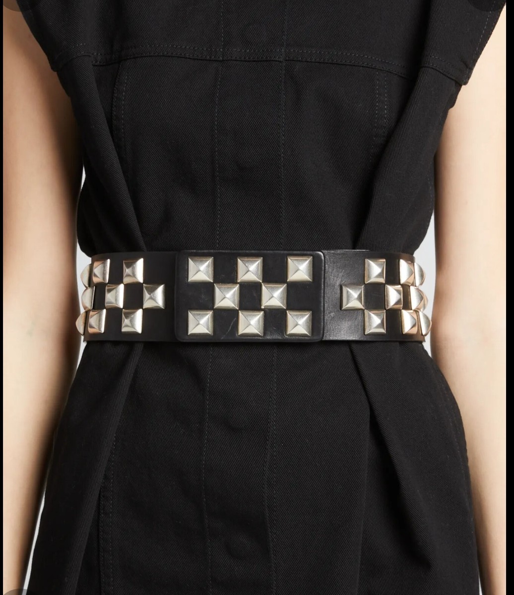 Streets Ahead S/M women's leather studded belt | eBay UK