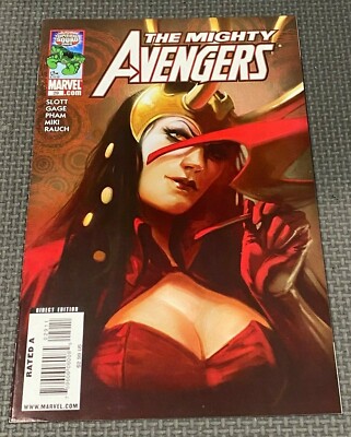 MIGHTY AVENGERS #29 (2009) Djurdjevic Cover Lady Loki Scarlet Witch Marvel A3