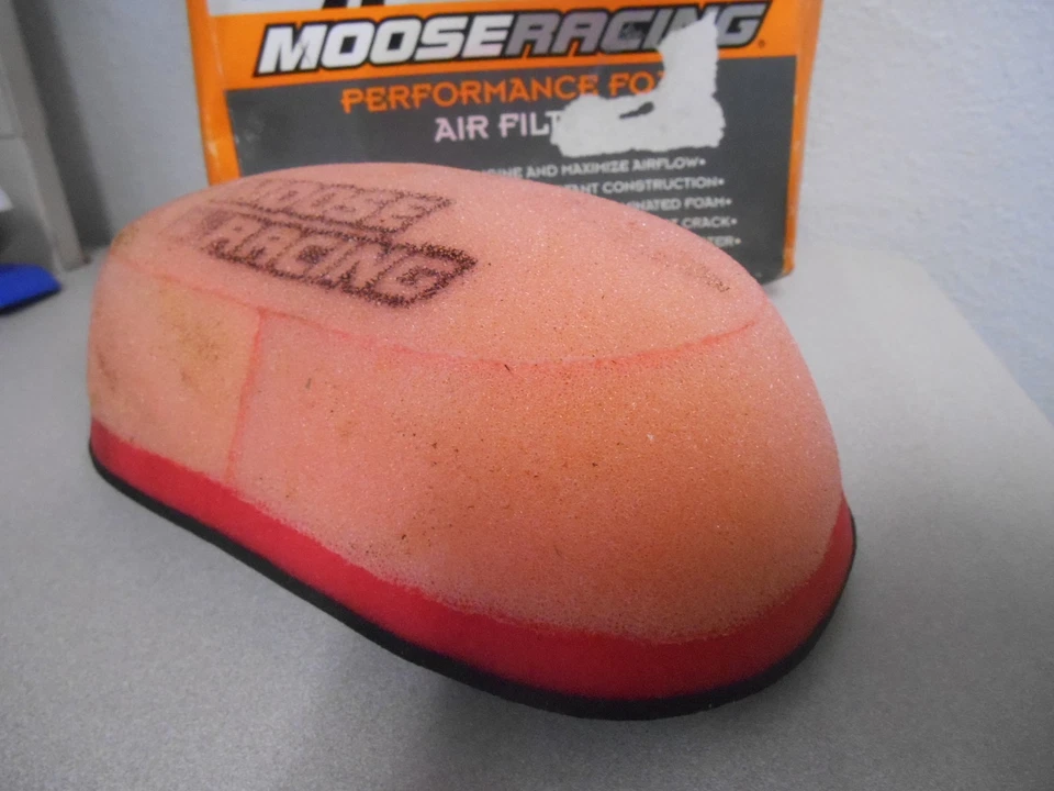 Filtro de aire seco de dos capas Honda Moose Racing XR250R XR400R XR600R M762-20-02 NUEVO DE STOCK Foto 3 de 3