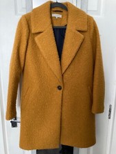 Mustard Oversize Coat Size 8