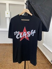 Vintage The Clash 1977/2020 T-shirt Rare Retro Hype Y2K size XL color black