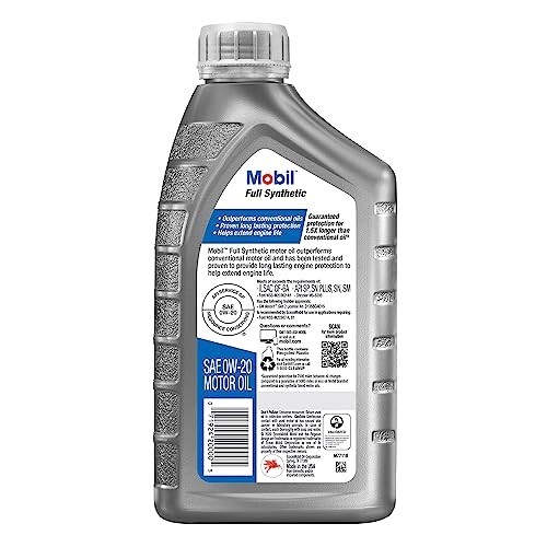 Mobil Full Synthetic Motor Oil 0W20, 1 Quart (6pack) eBay