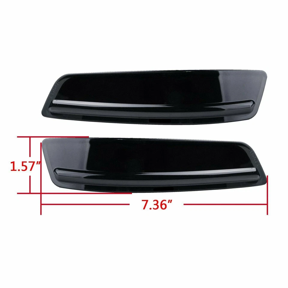 烟雾 LED 保险杠反射器转向信号停止刹车灯适用于雷克萨斯 GS350 GS450H — 第 3/4 张图片