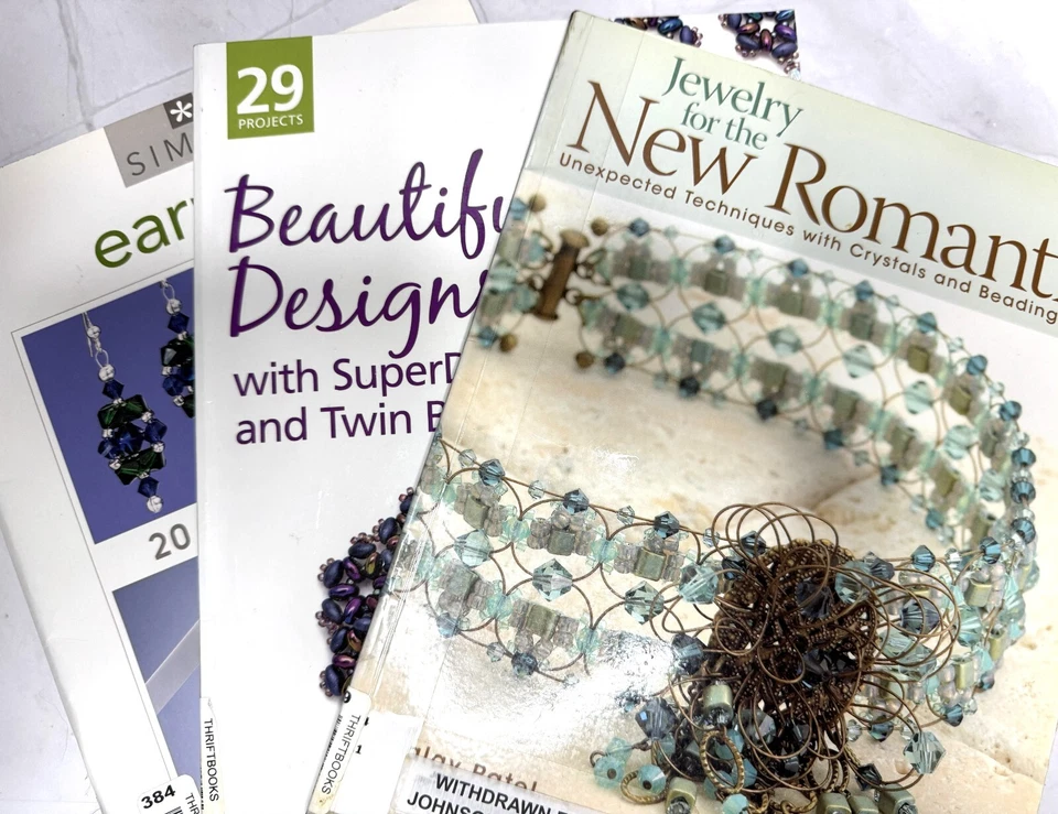 Huge 9 Bead Jewelry Book Lot! Big Moving Sale! - Image 3 of 4