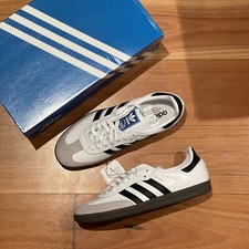 Adidas Samba OG Cloud White Core Black U7M ?free Ship