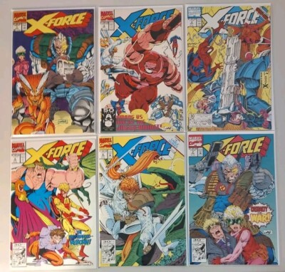 X-Force 1 (VF+) 3 6 & 7 (NM) 4 & 5 (NM+) Liefeld + Shattershot Annual (VF+) WPs