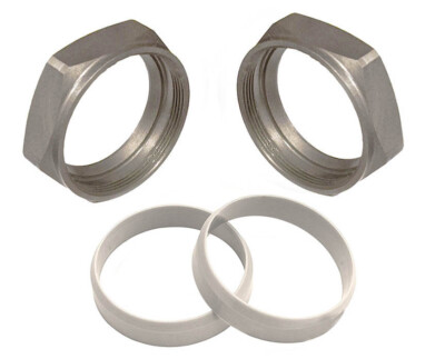 Parkerized MANIFOLD NUTS & ''PEEK'' SEAL RINGS 1930 - 1948 Harley Knuckle VL UL