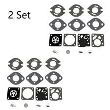 2 Set Carburetor Rebuild Repair Kit For Tecumseh TC200 TC300 Tillotson RK21 HU