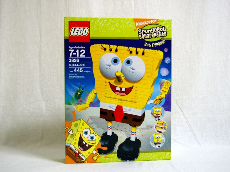 LEGO 3826 SpongeBob Squarepants Build A Bob set Sealed New eBay