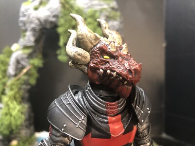 1/12 Dragon Dragonkin Head Mythic Legions 1.0 Unpainted 3d Printed