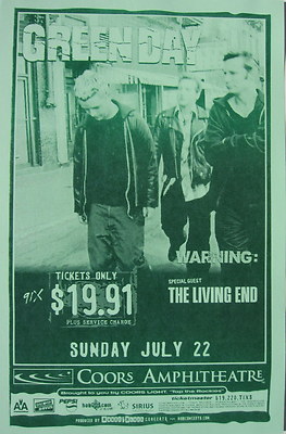 GREEN DAY / THE LIVING END 