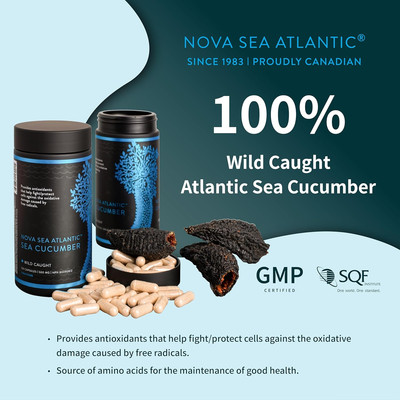 Sea Cucumber Supplement, Wild Caught Sea Cucumber Capsules with Fucosylated C...