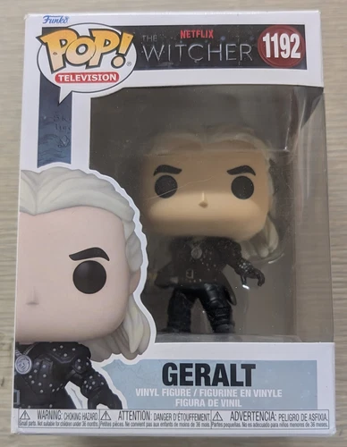 Funko Pop! The Witcher Netflix Series Geralt 1192, Vinyl Figure, New