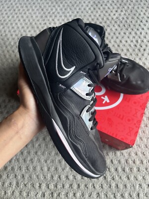 Size 11 - Nike Kyrie Infinity Black Metallic Silver
