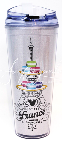 Walt Disney World Epcot World Showcase France Trinkbecher Tasse Eiffelturm Neu - Bild 1 von 4