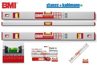 >Neu< Bmi Wasserwaage Eurostar 40Cm Aluminium >>Robust & Genau<<