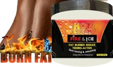 HOT CREAM fat GEL burner FLAT BELLY REDUCER CREAM REDUCER 4oz LIPO- FAT