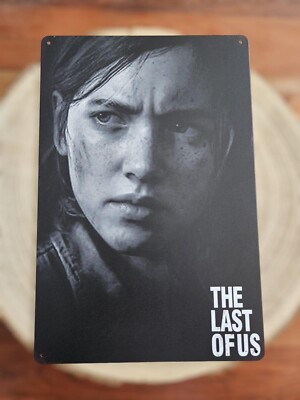   Blechschild Metallschild Gaming The Last Of Us TLOU Tin Sign