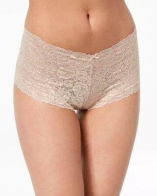NWT Inc International Concepts Lace Boyshort Taupe Dream Large