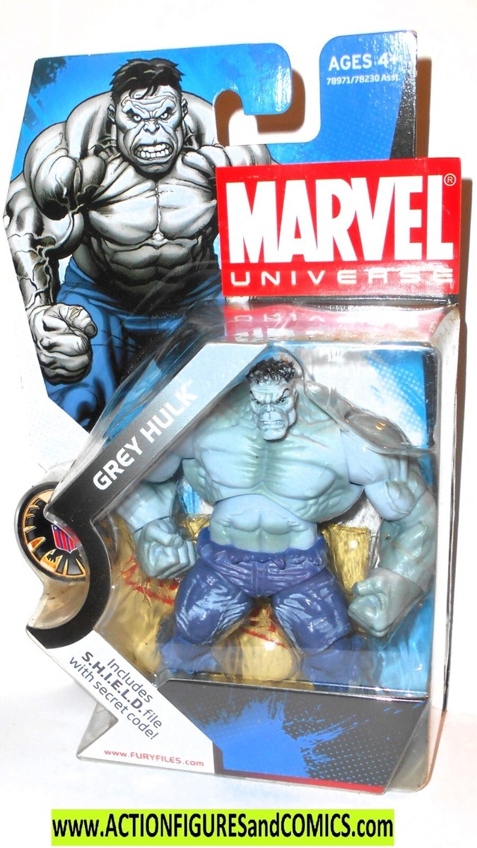 marvel universe HULK GREY 2009 014 14 Series 1 complete gray
