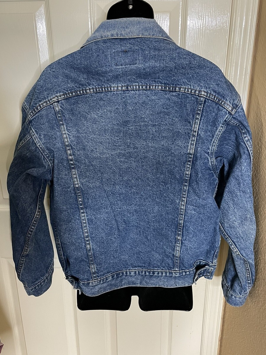 LEVI’S / 80's ～ 70507 denim jacket Vintage 80s Levis 70507 Mens XL Trucker Jean Jacket Light Wash