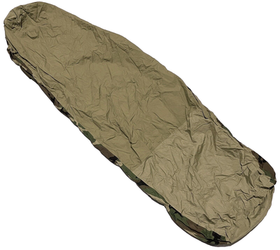 EXC USGI Military WOODLAND Bivy Cover Waterproof Goretex Sleeping Bag  Cover