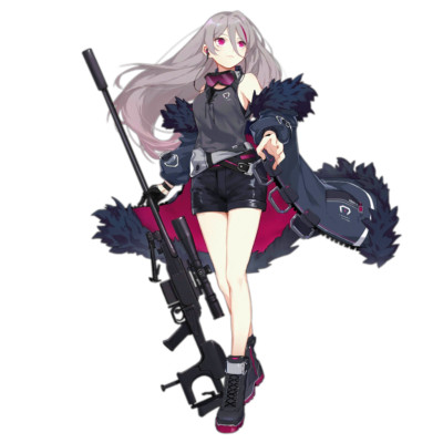 T-CMS Frontline Anime Weatherproof Sticker 6'' Car Decal