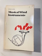 Musical Wind Instruments 1965 Adam Carse