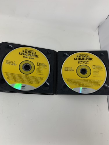 The Complete National Geographic DVD-ROM Collection (model 2003060)-4 Discs-RARE - Picture 4 of 5