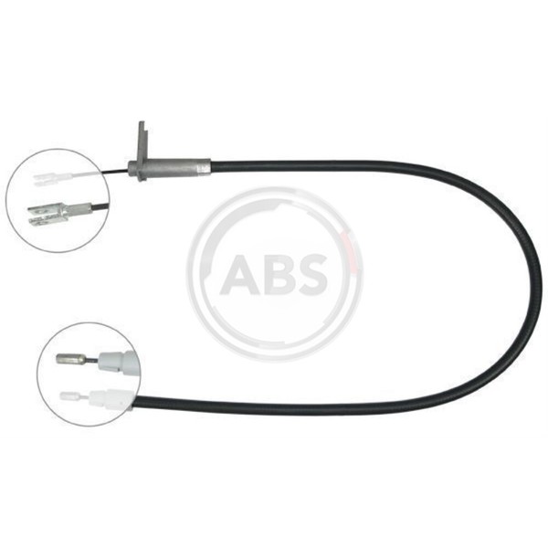 A.B.S. Handbremsseil Bremsseil Rechts Passend FüR Mercedes-Benz C-Klasse-image