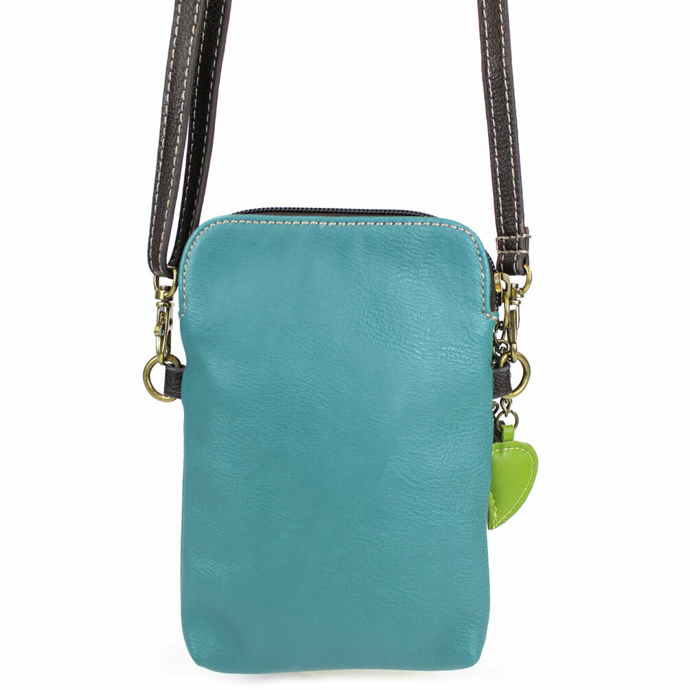 CHALA Turquoise Koala Satchel Purse – Large Faux Leather Handbag With Adjustable Strap & Detachable Key Fob - View #3