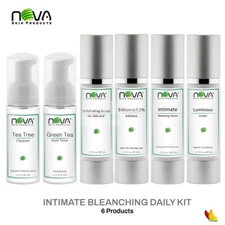 Intimate Bleaching Kit Daily 6 Products By Nova Skin