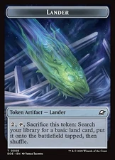 Lander C Token Foil #8 | TEOE Edge of Eternities Tokens | MTG