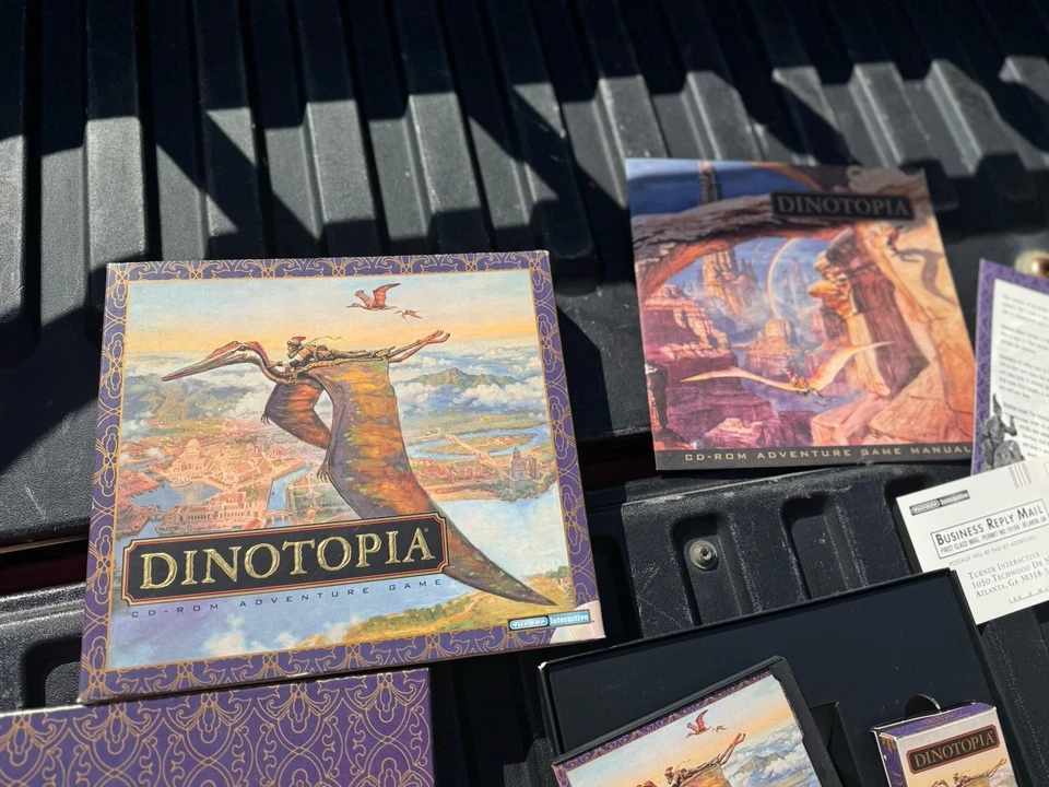 Dinotopia (PC, 1995, Turner Interactive) BIG BOX CIB Foto 3 de 4