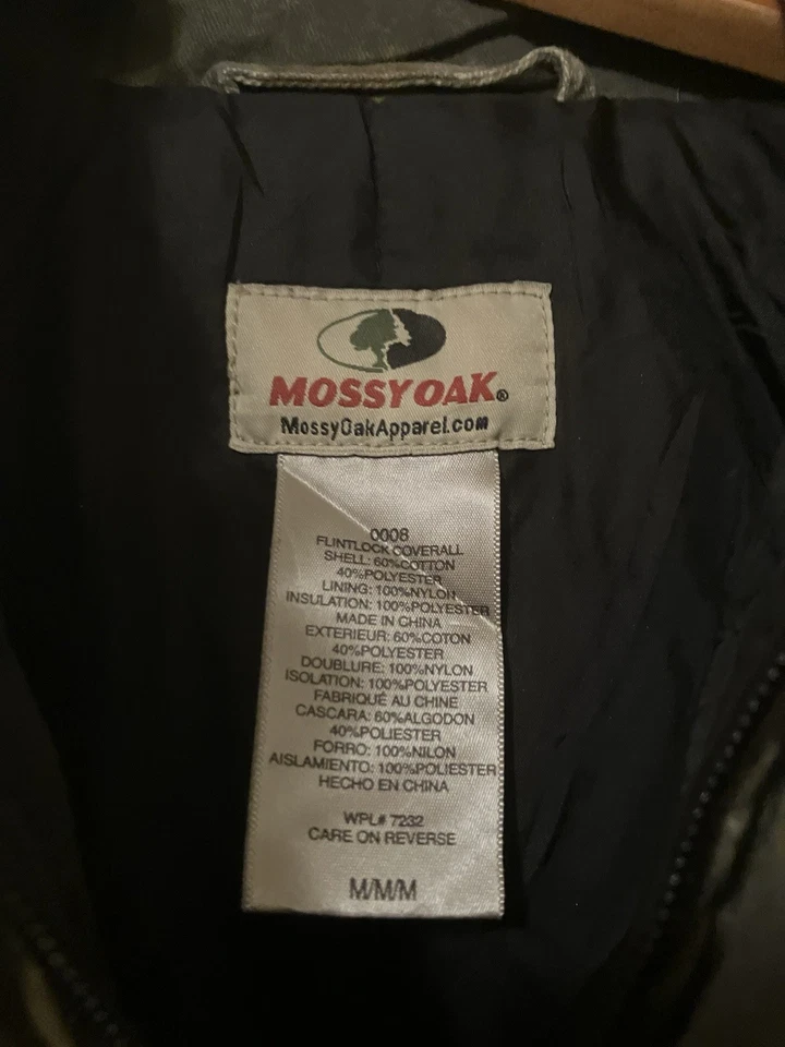 Traje camuflaje caza completo Mossy Oak marrón y verde para hombre talla mediana Foto 2 de 4