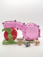 Juego Littlest Little Pet Shop Happy Hamsters 2004 con 3 figuras de Merry Mice