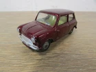 Vintage Corgi Toys 226 Morris Mini-Minor Maroon Diecast Car