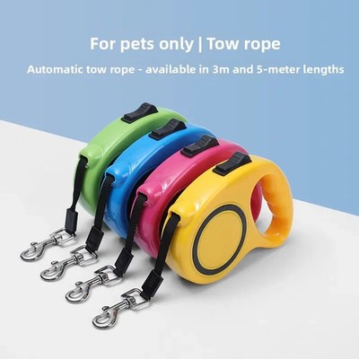 Dog automatic retractable leash with VIP teddy dog chain, dog walking rope, cat 
