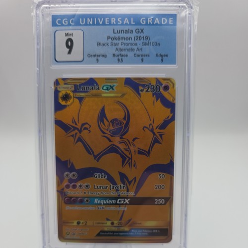Lunala-GX graded CGC 9 for sale on eBay