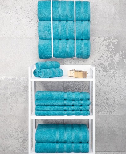 20X Large Bath Towels Sheets 100% Egyptian Cotton Wholesale Bulk Bath Sheets Set - Picture 33 of 51